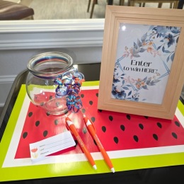 event giveaway sign up bowl