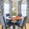 Spacious well lit dining area